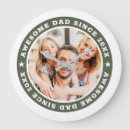 Search for memorial clocks Dad
