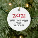 Search for vaccinated ornaments Pandemic