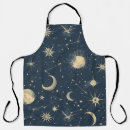 Search for starry night aprons Crescent moon