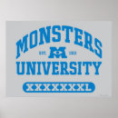 Search for monsters university posters Disney pixar