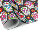 Recherche de calavera papier cadeau Dia de los muertos