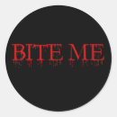 Search for bite me stickers Vampire
