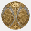 Recherche de or brillant autocollants Vintage
