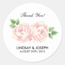 Search for vintage round wedding stickers Roses