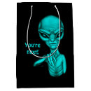 Search for alien gift bags Extraterrestrial