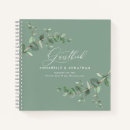 Search for simple wedding guest books Botanical