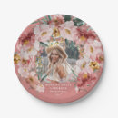 Recherche de pink graduation plates Girly