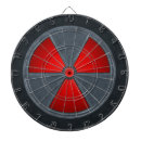 Recherche de symbole jeux de fléchettes Rouge