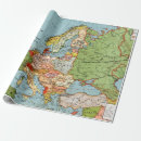 Search for europe wrapping paper Vintage