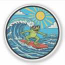 Search for catch a wave stickers Summer