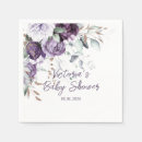 Search for purple floral napkins Flowers