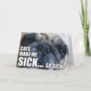 Search for allergy cards Sick
