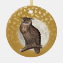 Search for leaves ornaments Owl