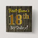 Recherche de 18 ans badges Dix huitième anniversaire