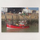 Recherche de bateau de pêche puzzles Coloré