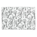 Search for musical pillowcases Black and white