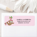 Recherche de baby girl return address labels Mignon