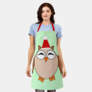 Search for funny owl aprons Brown