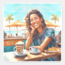 Search for coffee break stickers Cappuccino