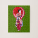 Recherche de geishas puzzles Japonais