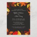 Search for autumn rehearsal dinner invitations Colourful