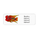 Search for aquarium return address labels Fish