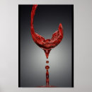 Recherche de vin français posters Restaurant