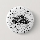 Search for miracles buttons Christian