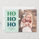 Search for ho ho ho christmas cards Green