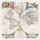 Search for antique maps stickers World