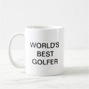 Search for worlds best golfer mugs World's
