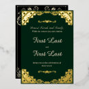 Search for royalty invitations Green