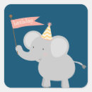 Search for happy elephant stickers Cartoon
