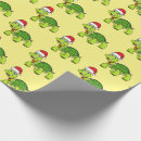 Recherche de tortue de père noël papier cadeau Pour enfants