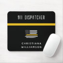 Search for 911 mousepads thin gold line