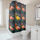 Search for pink flamingo shower curtains Colourful