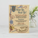 Search for renaissance party invitations Medieval