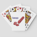 Search for sausage playing cards Bbq