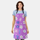 Search for violet spring flower aprons Floral