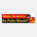Search for putin bumper stickers America