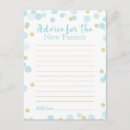 Search for baby shower words of advice postcards Advice for mommy