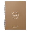 Search for business notebooks Initials