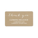 Search for kraft wedding return address labels Script