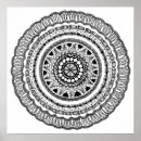 Recherche de noir blanc mandala posters Dessin