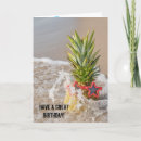 Recherche de ananas drôle cartes postales Humour