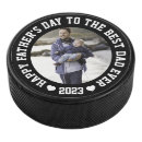 Search for coach hockey pucks Dad