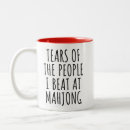 Search for mah jongg mugs Humour