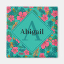 Recherche de île tropicale magnets Monogramme