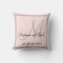 Search for grey rose pillows Initials