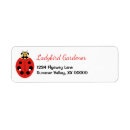 Search for ladybug return address labels Summer